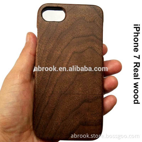 Factory best wood for iphone case for iphone 7 wooden case cell phone cases